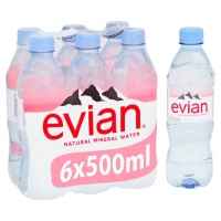Tesco  Evian 6X50cl Pack