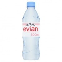 Tesco  Evian Natural Mineral Water 50Ml