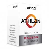 Overclockers Amd AMD Athlon 3000G Dual Core 3.5GHz (Socket AM4) APU with Rade