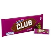 Morrisons  McVities Fruit Club 8 Pack