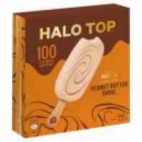 Asda Halo Top 3 Peanut Butter Swirl Ice Creams
