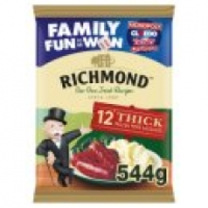 12 Thick Frozen Pork Sausages £2.00
