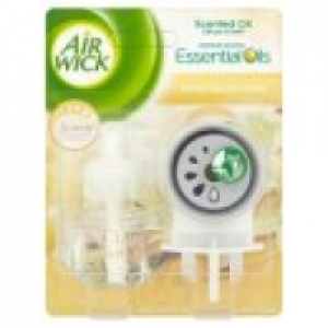 Air Wick Electrical Plug In Kit, White Vanilla Bean - Holder & 1 Refi