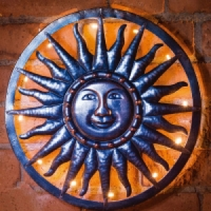 Lifestyle Solar Garden Sun Wall Art £9.59