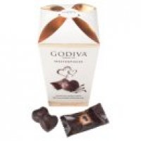 Asda Godiva Masterpieces Ganache Heart with Belgian Dark Chocolate