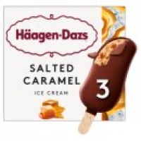 Asda Haagen Dazs 3 Salted Caramel Ice Cream Bars