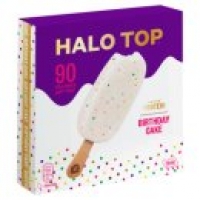 Asda Halo Top 3 Birthday Cake Ice Creams