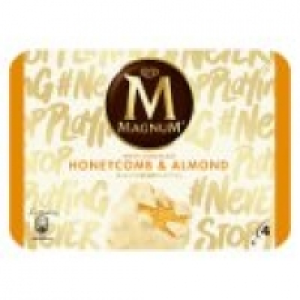 Asda Magnum 4 White Chocolate, Honeycomb & Almond Ice Creams