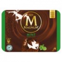 Asda Magnum 4 Mint Ice Creams