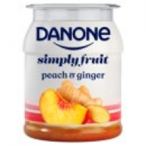 Danone Peach & Ginger No Added Sugar Yogurt