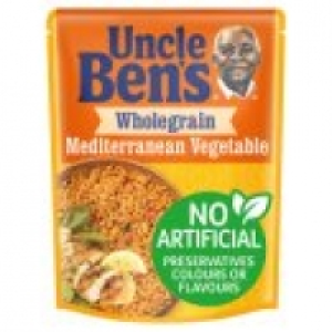 Uncle Bens Wholegrain Mediterranean Vegetable Rice
