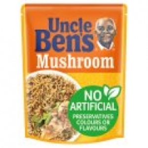 Uncle Bens Mushroom Microwave Rice