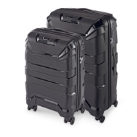 Aldi  Black Suitcase Set