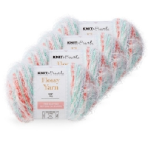 Rust Flossy Cosy Knit Yarn 4 Pack