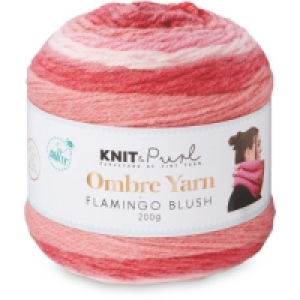 Aldi  Flamingo Blush Ombre Yarn