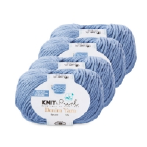 Denim Spruce Natural Yarn 4 Pack