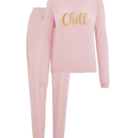 Aldi  Avenue Ladies Pink Loungewear Set