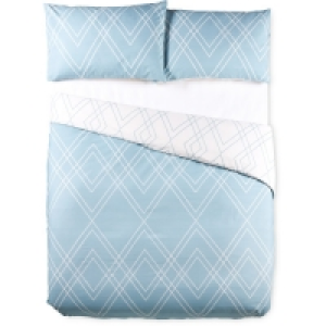 Aldi  Diamond King Printed Duvet Set