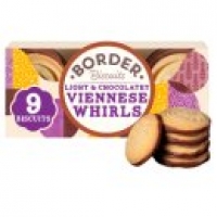 Asda Border Beautifully Crafted Biscuits Light & Chocolatey Viennese Whi