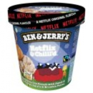 Ben & Jerrys Netflix & Chillld Ice Cream