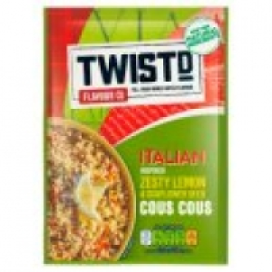 Twistd Flavour Co Italian Inspired Zesty Lemon & Sunflower Seed Cous Cous