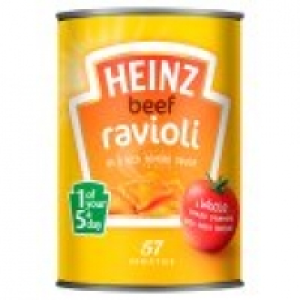 Heinz Beef Ravioli in Tomato Sauce