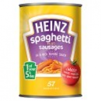 Asda Heinz Spaghetti with Sausages in Tomato Sauce