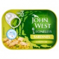 Asda John West Boneless Sardines in Olive Oil