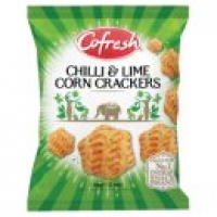 Asda Cofresh Chilli & Lime Corn Crackers