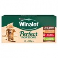 Asda Winalot Perfect Portions Mixed Selection in Gravy Adult Dog Food Pou