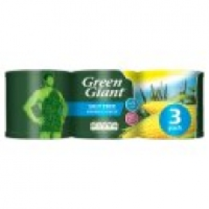 Asda Green Giant Salt Free Sweetcorn