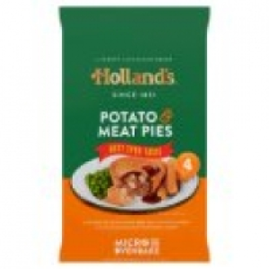 Asda Hollands 4 Meat & Potato Pies