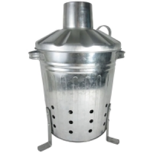 Wilko  Wilko 20L Mini Galvanised Incinerator