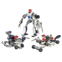 Wilko  Wilko Blox Robot 3 in 1 Small Set - Assorted