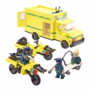 Wilko  Wilko Blox City Ambulance Large Set