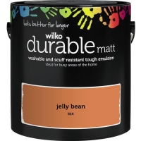 Wilko  Wilko Durable Jelly Bean Matt Emulsion Paint 2.5L