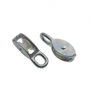 Wickes Bright Zinc Plated Rope Pulley 25mm Pack 2 £4.29