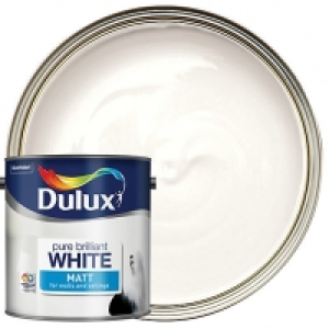 Dulux - Pure Brilliant White - Matt Emulsion Paint 2.5L £14.00
