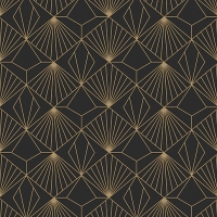 Wickes  Sublime Diamond Wallpaper Black - 10m