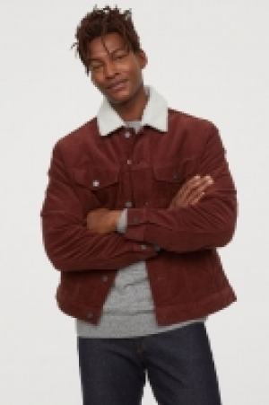  Pile-lined corduroy jacket £28.00