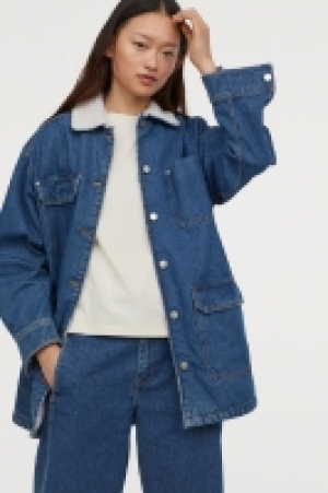  Oversized twill jacket £21.00