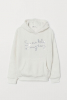 HM   Pile hooded top