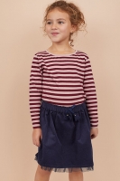 HM   Corduroy skirt with tulle