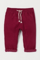HM   Lined corduroy trousers