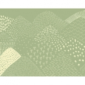 ohpopsi Abstract Forest Wall Mural - XL 3.5m (W) x 2.8m (H) £60.00