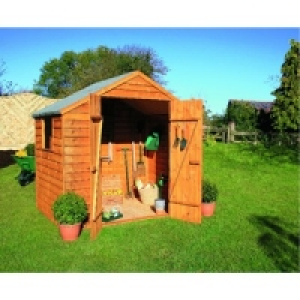 Wickes Premium DoubleDoor Overlap Apex Shed 7x5 £299.99