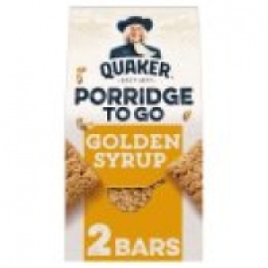 Quaker Oat Porridge To Go Golden Syrup Breakfast Bars