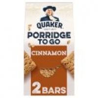 Asda Quaker Porridge To Go Cinnamon Breakfast Bars