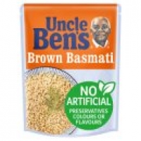Asda Uncle Bens Wholegrain Brown Basmati Microwave Rice