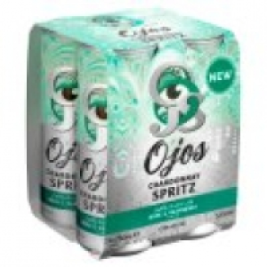 Asda Ojos Chardonnay Spritz Lightly Twisted with Rose & Raspberry Flav